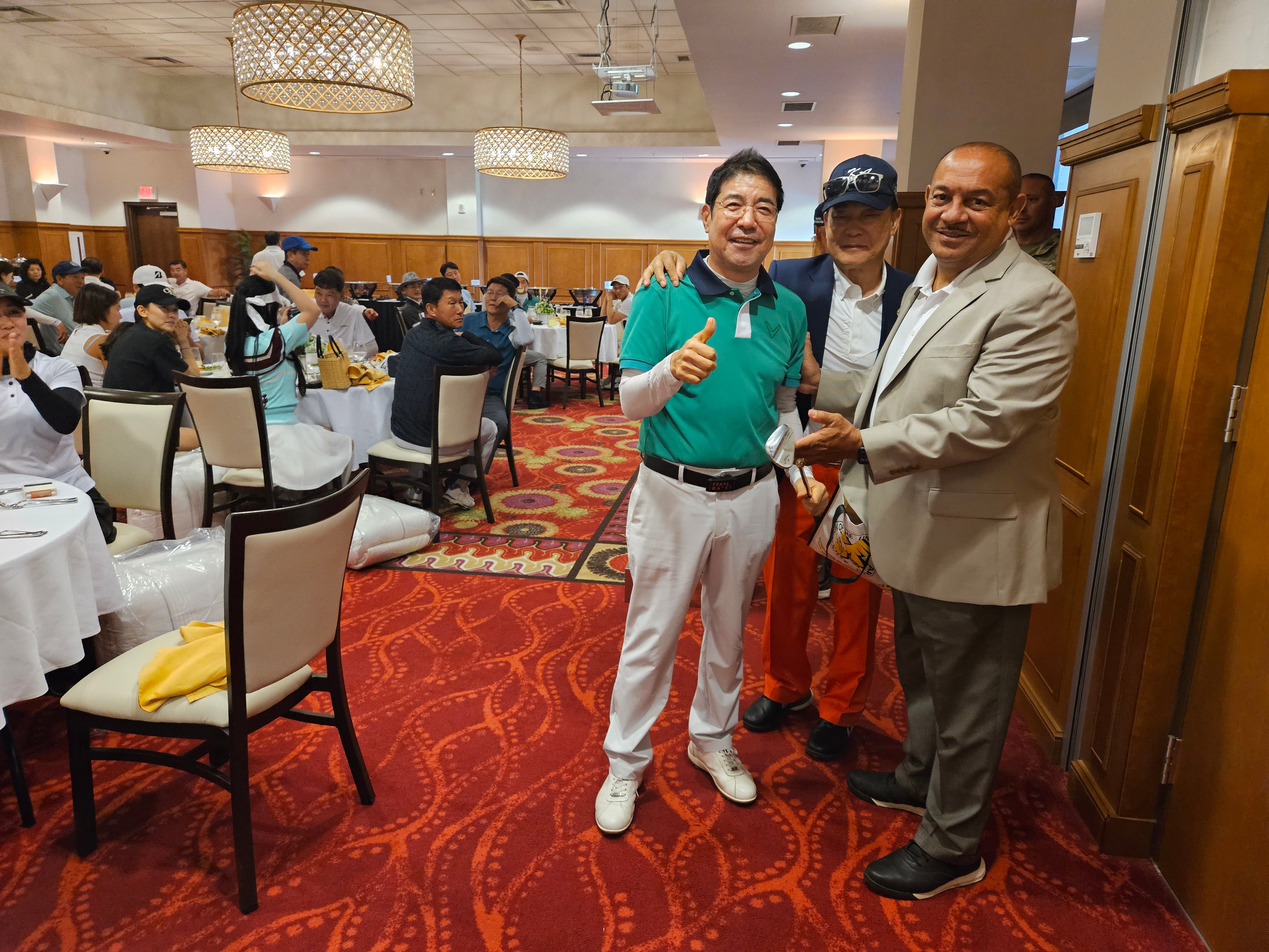 Winner of AUSA Golf Event